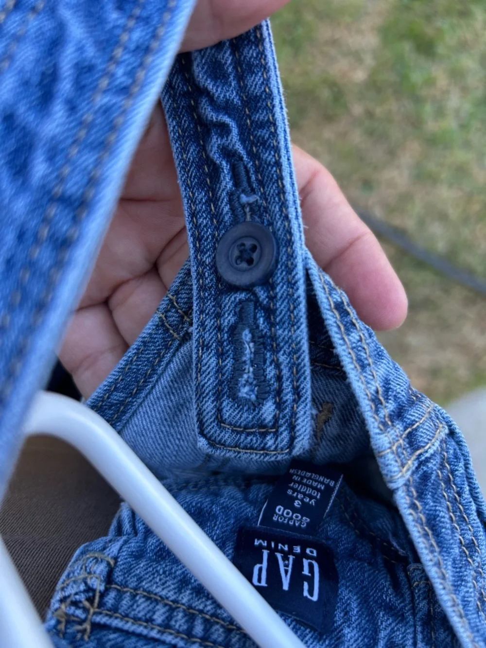 GAP Kids Denim Overalls - Blue
